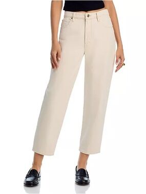 FRAME “The Candle” High Rise Ankle Tapered Jeans in Butter - Size 25